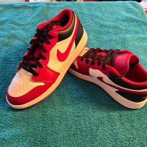 Like new condition Nike Dunks. These were hardly worn. 6y. No scuffs.